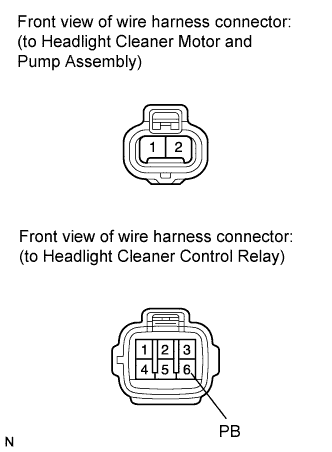 Wiper And Washer System (W/ Rain Sensor) - Headlight Cleaner Motor And Relay Circuit. WIPER / WASHER. Land Cruiser URJ200  URJ202 GRJ200 VDJ200