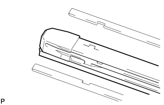 Front Wiper Rubber - Removal. WIPER / WASHER. Land Cruiser URJ200  URJ202 GRJ200 VDJ200