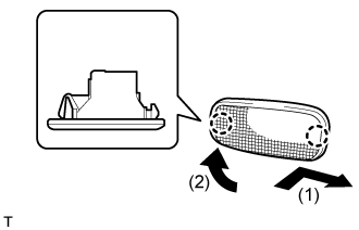 Side Turn Signal Light Assembly (For Front Fender) - Installation. LIGHTING EXT. Land Cruiser URJ200  URJ202 GRJ200 VDJ200