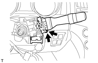 Headlight Dimmer Switch - Removal. LIGHTING EXT. Land Cruiser URJ200  URJ202 GRJ200 VDJ200