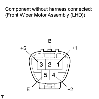 Front Wiper Motor - Inspection. WIPER / WASHER. Land Cruiser URJ200  URJ202 GRJ200 VDJ200