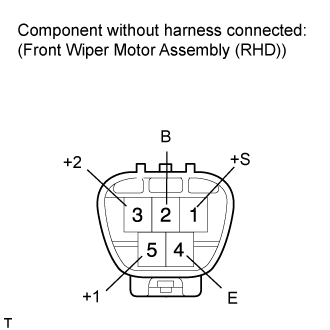 Front Wiper Motor - Inspection. WIPER / WASHER. Land Cruiser URJ200  URJ202 GRJ200 VDJ200