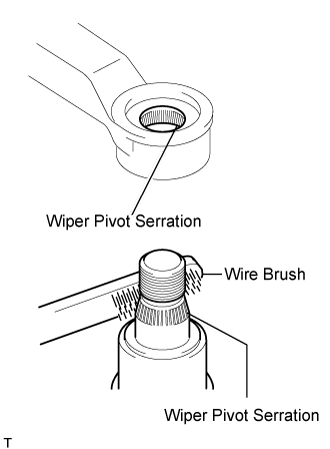 Front Wiper Motor - Installation. WIPER / WASHER. Land Cruiser URJ200  URJ202 GRJ200 VDJ200