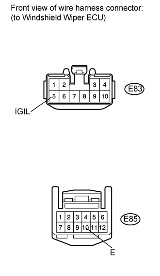 Wiper And Washer System (W/ Rain Sensor) - Ecu Power Source Circuit. WIPER / WASHER. Land Cruiser URJ200  URJ202 GRJ200 VDJ200