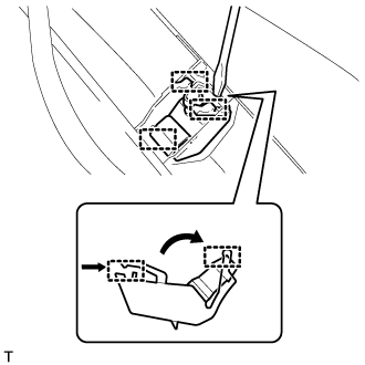 Washer Nozzle (For Front Side) - Installation. WIPER / WASHER. Land Cruiser URJ200  URJ202 GRJ200 VDJ200