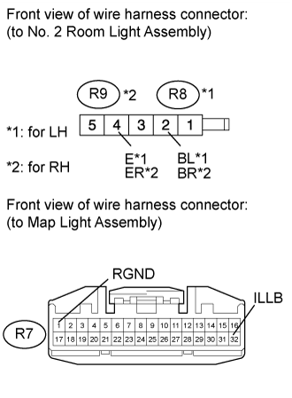 Lighting System - Illumination Circuit. LIGHTING EXT. Land Cruiser URJ200  URJ202 GRJ200 VDJ200