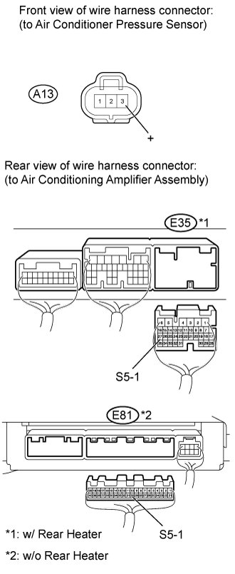 Dtc B1423/23  Pressure Sensor Circuit. HEATING / AIR CONDITIONING. Land Cruiser URJ200  URJ202 GRJ200 VDJ200
