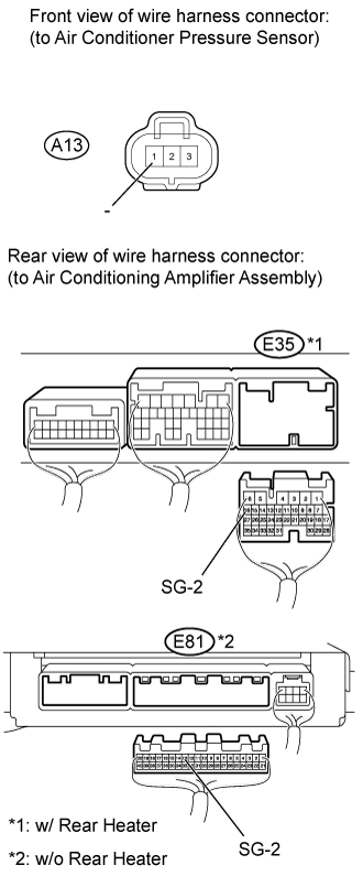 Dtc B1423/23  Pressure Sensor Circuit. HEATING / AIR CONDITIONING. Land Cruiser URJ200  URJ202 GRJ200 VDJ200