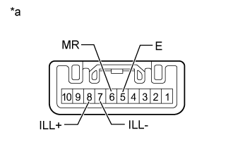 Outer Mirror Switch - Inspection. MIRROR EXT. Land Cruiser URJ200  URJ202 GRJ200 VDJ200