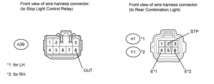 Lighting System - Stop Light Circuit. LIGHTING EXT. Land Cruiser URJ200  URJ202 GRJ200 VDJ200