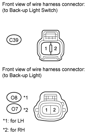 Lighting System - Back-Up Light Circuit. LIGHTING EXT. Land Cruiser URJ200  URJ202 GRJ200 VDJ200