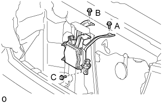 Hood Lock Control Cable Assembly - Installation. DOOR / HATCH. Land Cruiser URJ200  URJ202 GRJ200 VDJ200