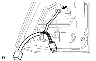 Back-Up Light Assembly (For Standard) - Removal. LIGHTING EXT. Land Cruiser URJ200  URJ202 GRJ200 VDJ200