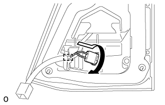 Back-Up Light Assembly (For Standard) - Installation. LIGHTING EXT. Land Cruiser URJ200  URJ202 GRJ200 VDJ200