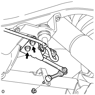 Height Control Sensor - Removal. LIGHTING EXT. Land Cruiser URJ200  URJ202 GRJ200 VDJ200