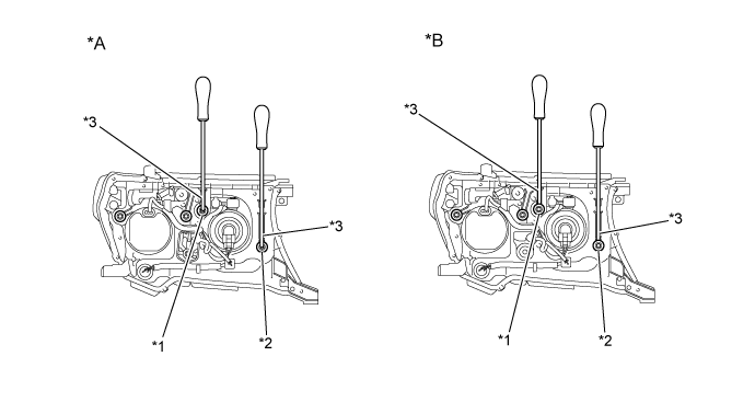 Headlight Assembly (For Hid Headlight) - Adjustment. LIGHTING EXT. Land Cruiser URJ200  URJ202 GRJ200 VDJ200