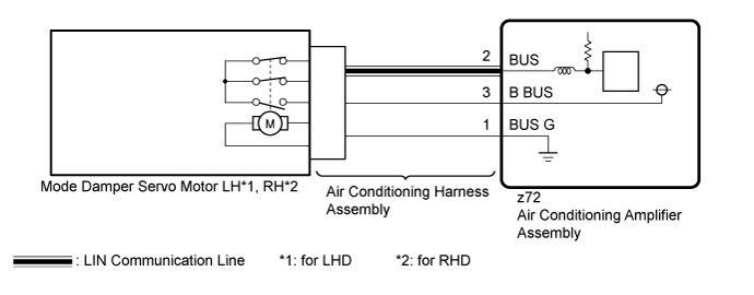 Land Cruiser. Urj200, 202 Grj200 Vdj200.Heating Air Conditioning.Air Conditioning System (For Automatic Air Conditioning System).
Dtc
  B1443/43  Air Outlet Damper Control Servo Motor Circuit