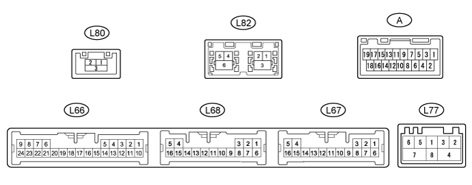 Land Cruiser. Urj200, 202 Grj200 Vdj200.Audio Video.Audio And Visual System (For Radio Receiver Type).Rear Seat Entertainment System  Terminals Of Ecu