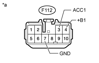 Land Cruiser. Urj200, 202 Grj200 Vdj200.Audio Video.Audio And Visual System (For Radio Receiver Type).Audio And Visual System (For Radio Receiver Type)  Radio Receiver Power Source Circuit