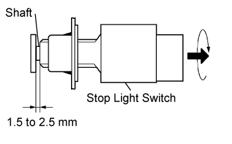 Stop Light Switch - Installation. LIGHTING EXT. Land Cruiser URJ200  URJ202 GRJ200 VDJ200