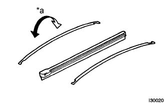 Rear Wiper Rubber (For Double Swing Out Type) - Replacement. WIPER / WASHER. Land Cruiser URJ200  URJ202 GRJ200 VDJ200