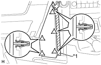 Передний Вещевой Ящик В Облицовке Туннеля Пола (Для Моделей С Механической Трансмиссией) - Снятие. ВНУТРЕННИЕ ПАНЕЛИ / ОТДЕЛКА САЛОНА. Land Cruiser Prado GRJ150 TRJ150 TRJ155 KDJ150 TRJ155 LJ150