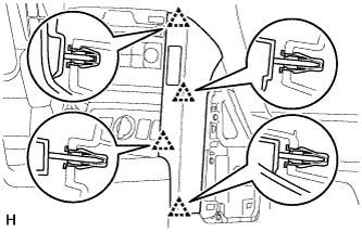 Передний Вещевой Ящик В Облицовке Туннеля Пола (Для Моделей С Автоматической Трансмиссией) - Снятие. ВНУТРЕННИЕ ПАНЕЛИ / ОТДЕЛКА САЛОНА. Land Cruiser Prado GRJ150 TRJ150 TRJ155 KDJ150 TRJ155 LJ150