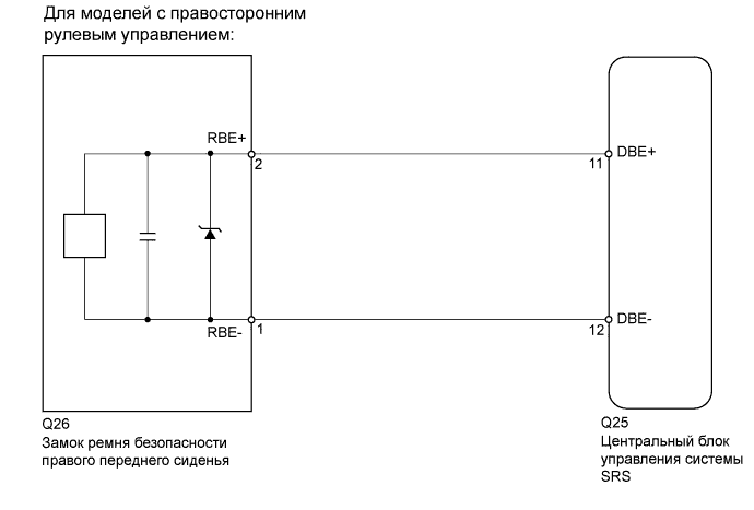 Dtc B1655/37  Неисправность Цепи Выключателя Пряжки Ремня Безопасности Водителя. ДОПОЛНИТЕЛЬНАЯ СИСТЕМА ПАССИВНОЙ БЕЗОПАСНОСТИ. Land Cruiser Prado GRJ150 TRJ150 TRJ155 KDJ150 TRJ155 LJ150