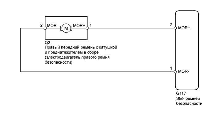 Dtc B2002  Обрыв В Цепи Электродвигателя Правого Ремня Безопасности. ПРЕДАВАРИЙНАЯ БЕЗОПАСНОСТЬ. Land Cruiser Prado GRJ150 TRJ150 TRJ155 KDJ150 TRJ155 LJ150