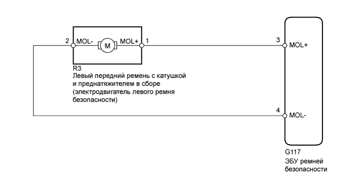 Dtc B2007  Обрыв В Цепи Электродвигателя Левого Ремня Безопасности. ПРЕДАВАРИЙНАЯ БЕЗОПАСНОСТЬ. Land Cruiser Prado GRJ150 TRJ150 TRJ155 KDJ150 TRJ155 LJ150