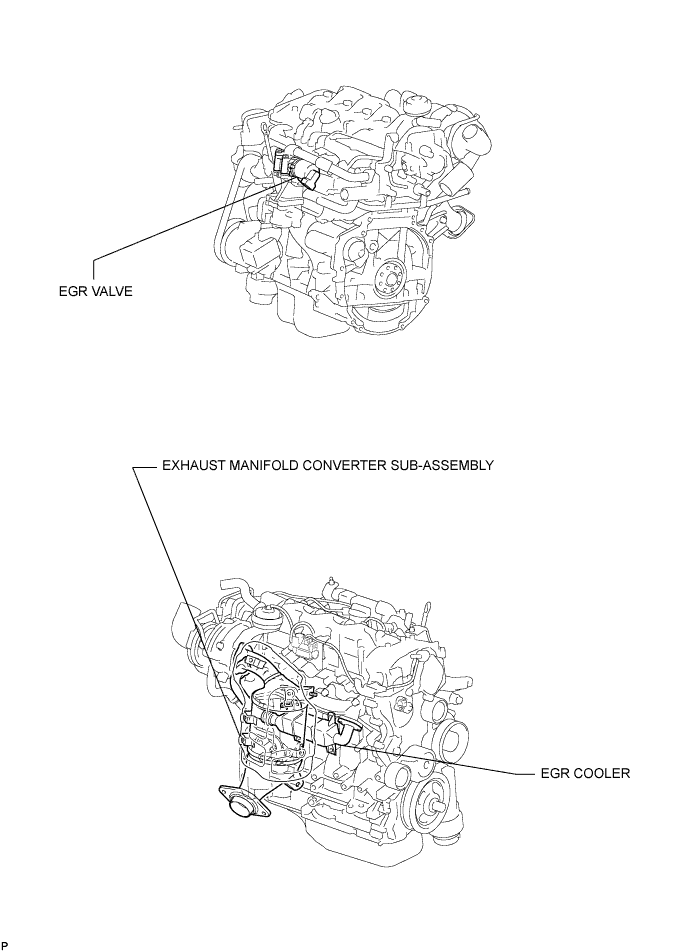 Toyota Rav4. Aca30, 33, 38 Ala30.Система Снижения Токсичности Отработавших Газов 2Ad-Ftv.Система Снижения Токсичности Отработавших Газов.Emission Control System  Parts Location
