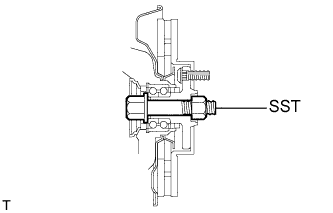 Передний приводной вал в сборе для привода на одну ось СНЯТИЕ TOYOTA RAV4 / ACA30, 33, 38 ALA30 