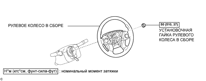 Camry ASV50 GSV50 ACV51.Рулевая Колонка.Система Наклонной Телескопической Рулевой Колонки С Электроприводом.Ручной переключатель наклона и телескопического изменения высоты узлы и детали