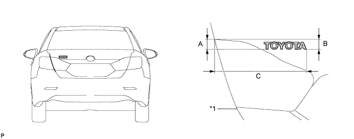 Camry ASV50 GSV50 ACV51.Наружные Панели Наружная Отделка.Передний Бампер.Табличка данных изготовителя  установка