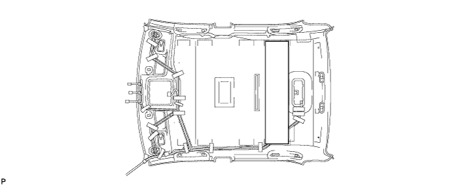 Camry ASV50 GSV50 ACV51.Внутренние Панели Отделка Салона.Система Заднего Солнцезащитного Навеса.Обивка крыши  разборка