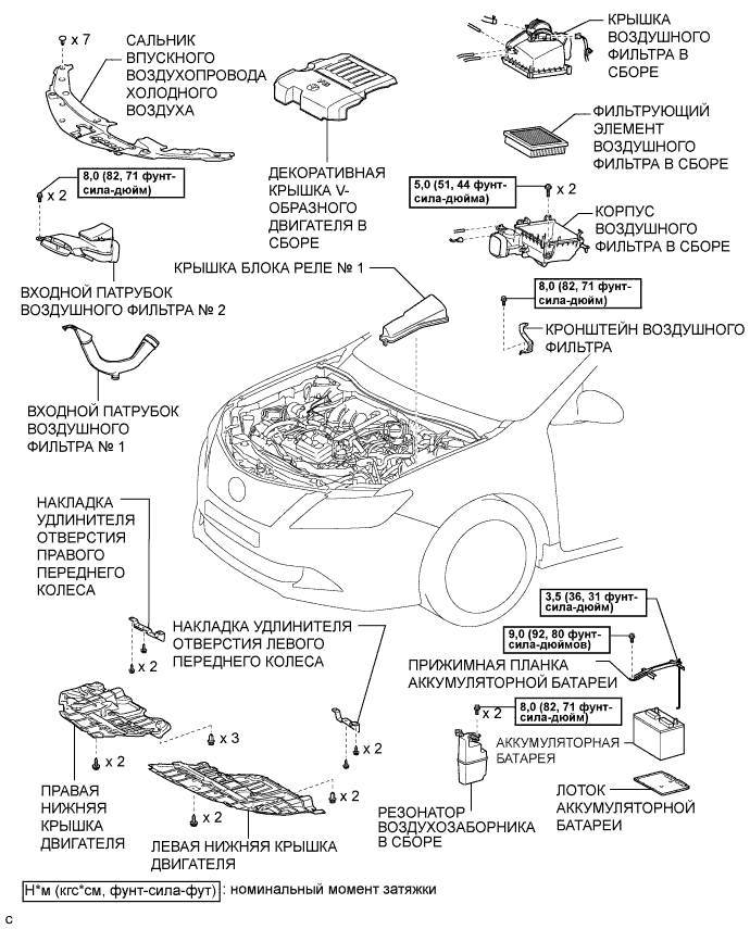 Camry ASV50 GSV50 ACV51.Механическая Часть Двигателя 2Gr-Fe.Двигатель.Двигатель в сборе  узлы и детали