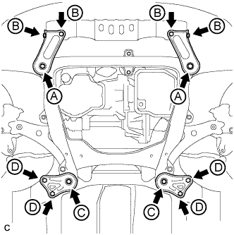 Camry ASV50 GSV50 ACV51.Механическая Часть Двигателя 1Az-Fe.Двигатель.Двигатель в сборе  установка