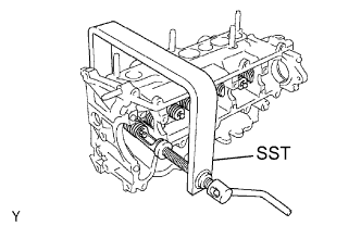 COROLLA, AURIS. ZZE150 ZRE151,152 NDE150.Механическая Часть Двигателя 1Nd-Tv.Двигатель.Головка Блока Цилиндров  Разборка