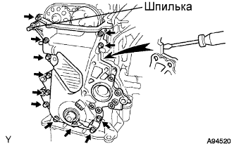COROLLA, AURIS. ZZE150 ZRE151,152 NDE150.Механическая Часть Двигателя 4Zz-Fe.Двигатель.Прокладка Головки Блока Цилиндров  Снятие