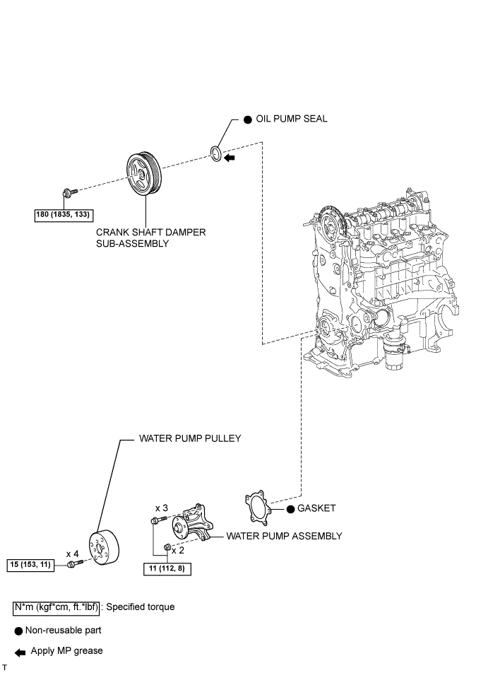 COROLLA, AURIS. ZZE150 ZRE151,152 NDE150.Механическая Часть Двигателя 1Nd-Tv.Двигатель.Прокладка Головки Блока Цилиндров Узлы И Детали