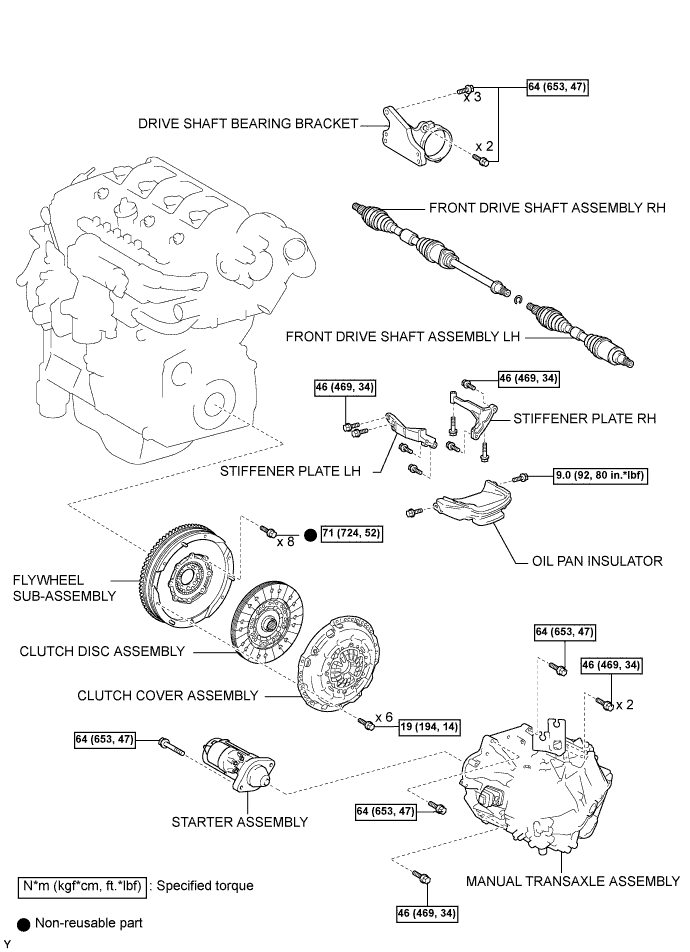 COROLLA, AURIS. ZZE150 ZRE151,152 NDE150.Механическая Часть Двигателя 1Ad-Ftv.Двигатель.Прокладка Головки Блока Цилиндров Узлы И Детали