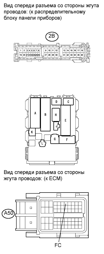 COROLLA, AURIS. ZZE150 ZRE151,152 NDE150.Система Управления Двигателем 2Zr-Fe.Система Sfi.Система Sfi  Цепь Управления Топливным Насосом