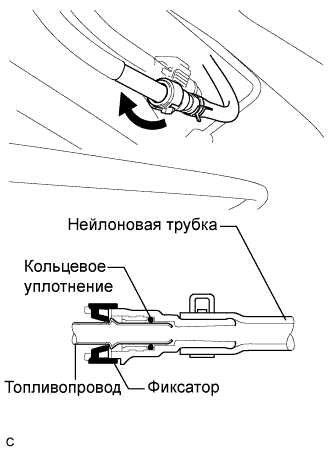 COROLLA, AURIS. ZZE150 ZRE151,152 NDE150.Топливная Система 2Zr-Fe.Топливная Система.Топливный Бак  Снятие