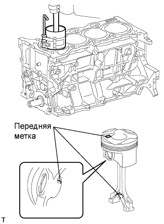 COROLLA, AURIS. ZZE150 ZRE151,152 NDE150.Механическая Часть Двигателя 1Zr-Fe.Двигатель.Блок Цилиндров  Повторная Сборка