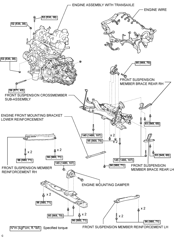 COROLLA, AURIS. ZZE150 ZRE151,152 NDE150.Механическая Часть Двигателя 1Nd-Tv.Двигатель.Двигатель В Сборе Узлы И Детали