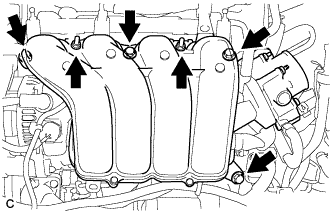 COROLLA, AURIS. ZZE150 ZRE151,152 NDE150.Система Управления Двигателем 2Zr-Fe.Система Sfi.Датчик Детонации  Снятие