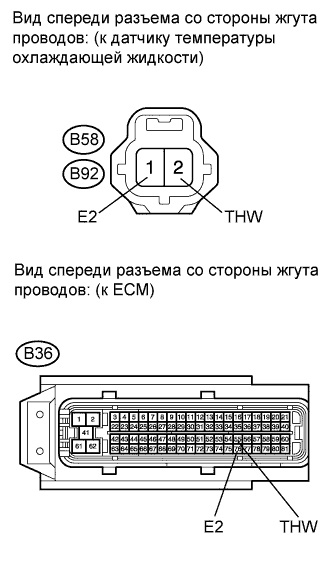 COROLLA, AURIS. ZZE150 ZRE151,152 NDE150.Система Управления Двигателем 4Zz-Fe.Система Sfi.
Dtc
  P0117  Низкий Уровень Сигнала На Входе Цепи Датчика Температуры Охлаждающей Жидкости