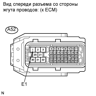 COROLLA, AURIS. ZZE150 ZRE151,152 NDE150.Система Управления Двигателем 4Zz-Fe.Система Sfi.Система Sfi  Цепь Питания Ecm