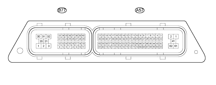 COROLLA, AURIS. ZZE150 ZRE151,152 NDE150.Иммобилайзер Двигателя.Иммобилайзер Двигателя (Для Моделей С Системой Посадки И Запуска).Иммобилайзер Двигателя (Для Моделей Без Системы Посадки И Запуска)  Контакты Эбу