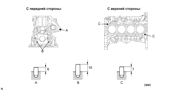 COROLLA, AURIS. ZZE150 ZRE151,152 NDE150.Механическая Часть Двигателя 4Zz-Fe.Двигатель.Блок Цилиндров  Замена